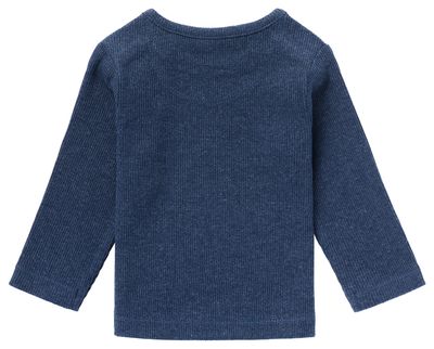 Noppies Tee ls Rib Natal dark navy