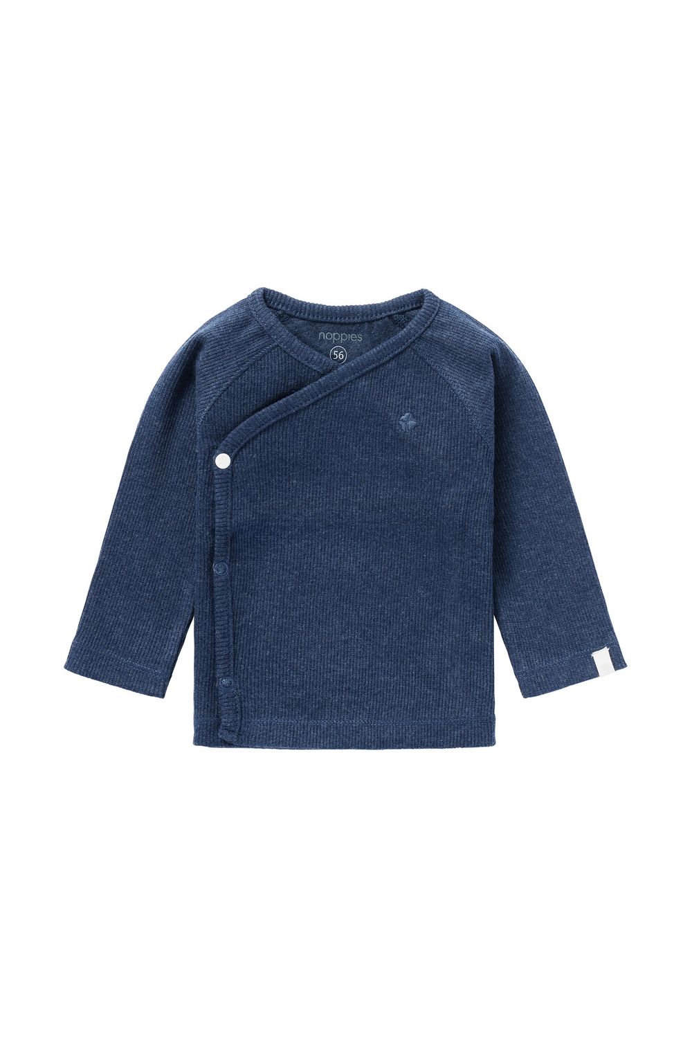Noppies Tee Overlap LS Rib Nanyuki dark navy