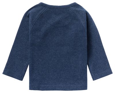 Noppies Tee Overlap LS Rib Nanyuki dark navy