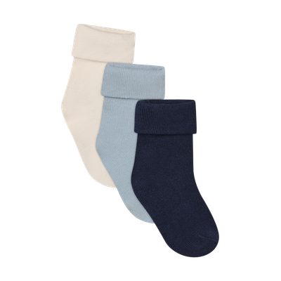 Noppies Socks 3-pack dark navy