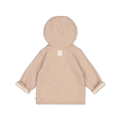 Feetje Reversible jas the magic is in you taupe