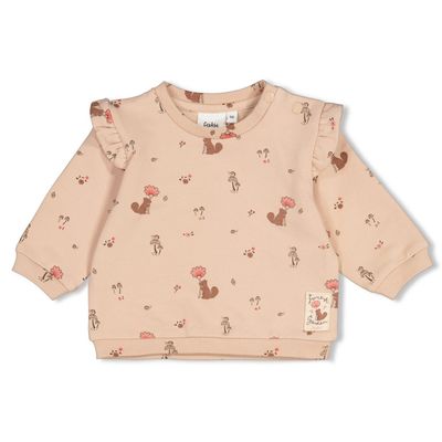 Sweater AOP relaxed fit - Forest Garden