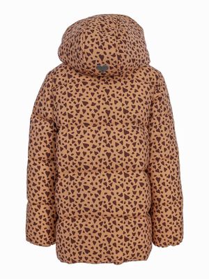 Little fake down jacket Wild hearts