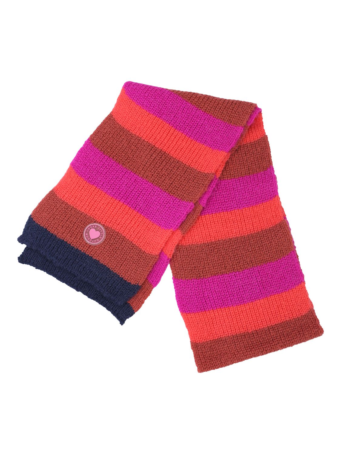 Little striped knit scarf