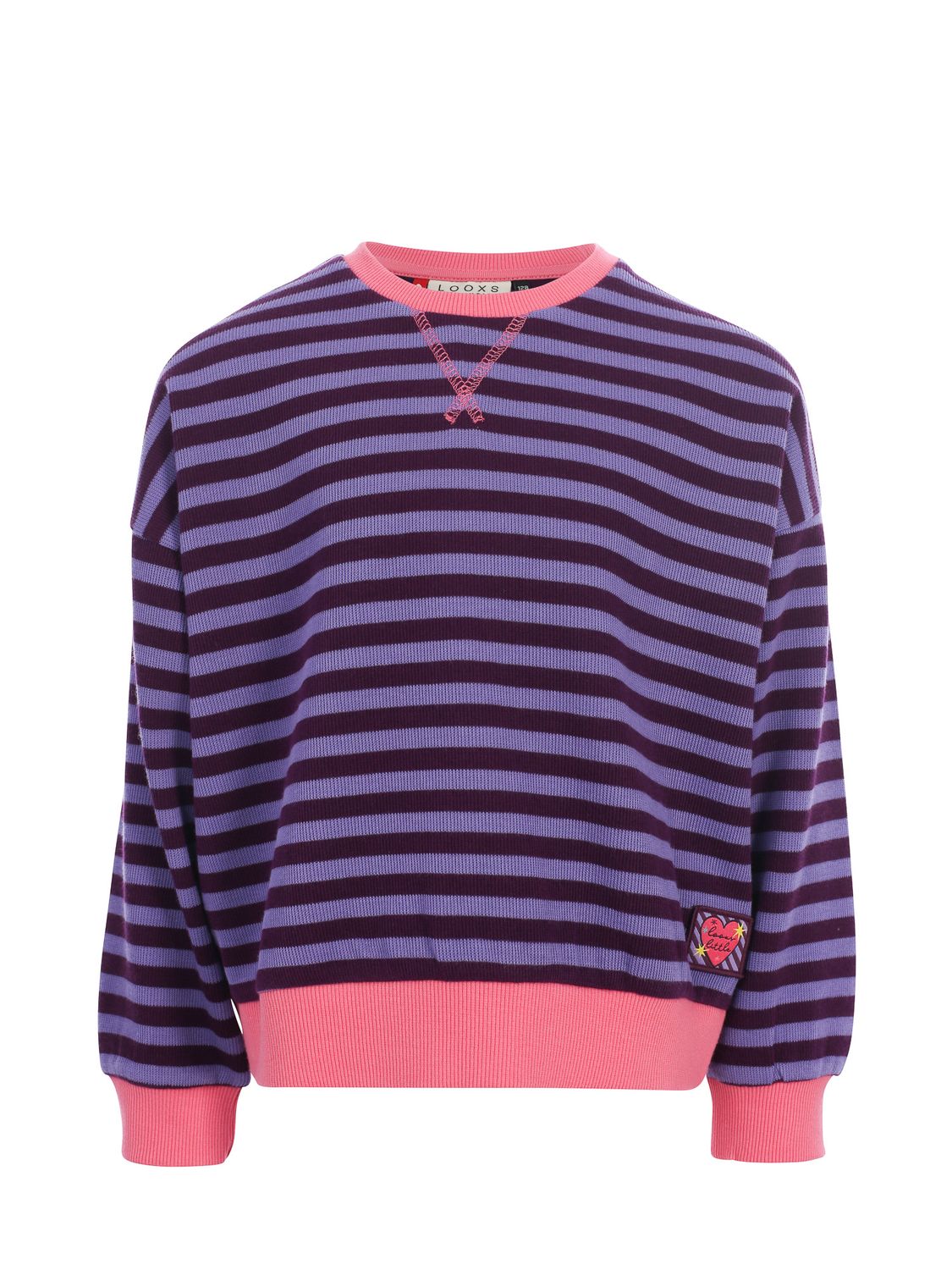 Little y/d stripe sweater
