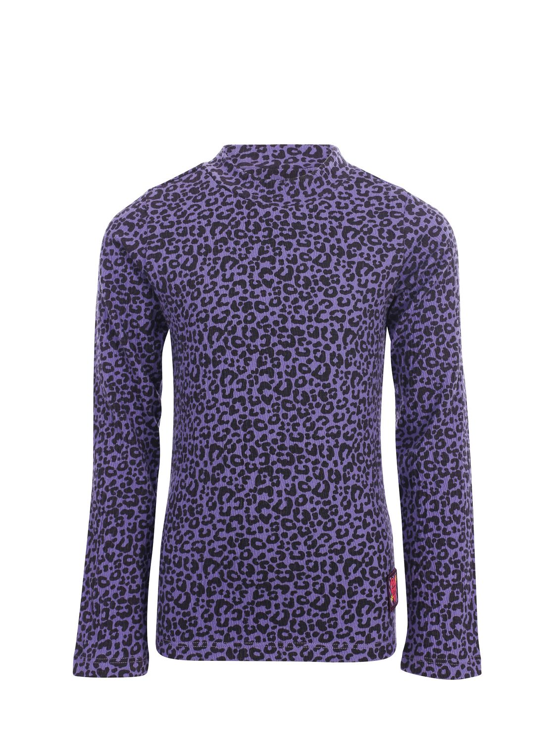 Little crinkle leopard Tee