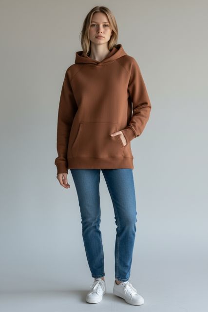 HOODIE WITH KANGAROO POCKET