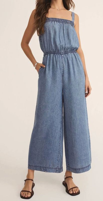 SOLARA CHAMBRAY JUMPSUIT
