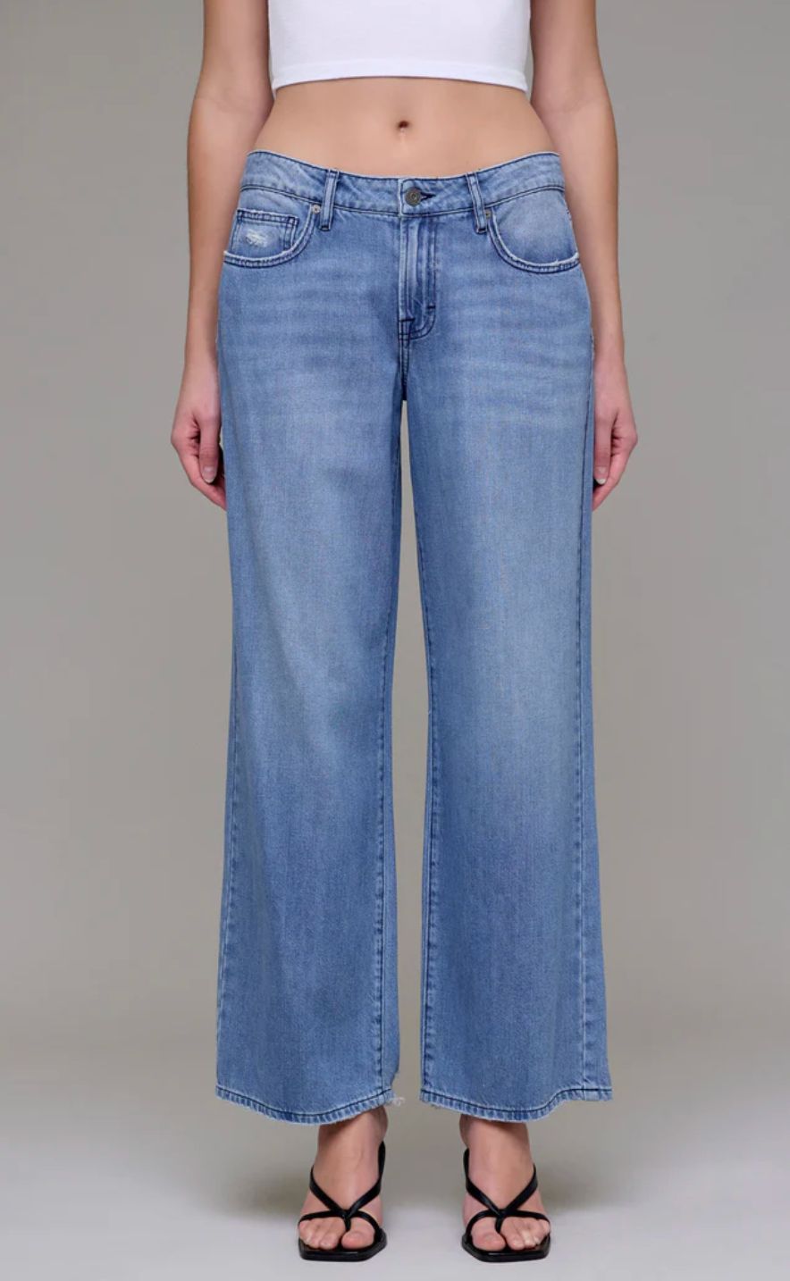 NORI MID RISE WIDE LEG - HD9191-LT