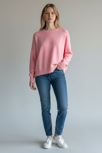 DREAMERS FRONT SEAM, Color: GUAVA, Size: SM/MED