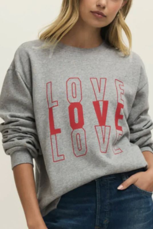 AMOR BOYFRIEND SWEATSHIRT