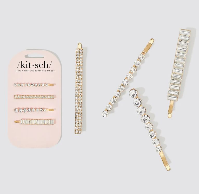 RHINSTONE BOBBY PINS