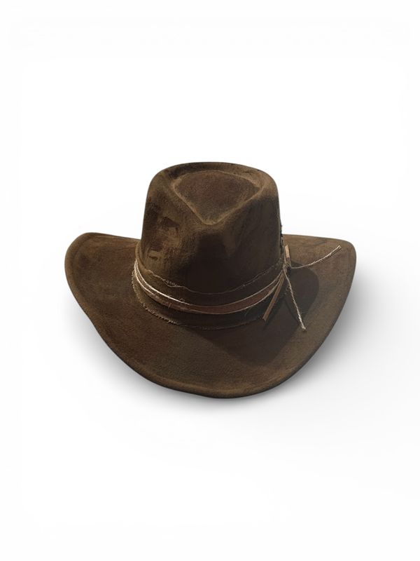 VINTAGE COWGIRL FEDORA HAT