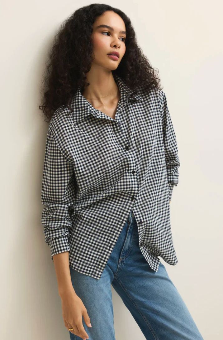 SEAPORT BUTTON UP TOP