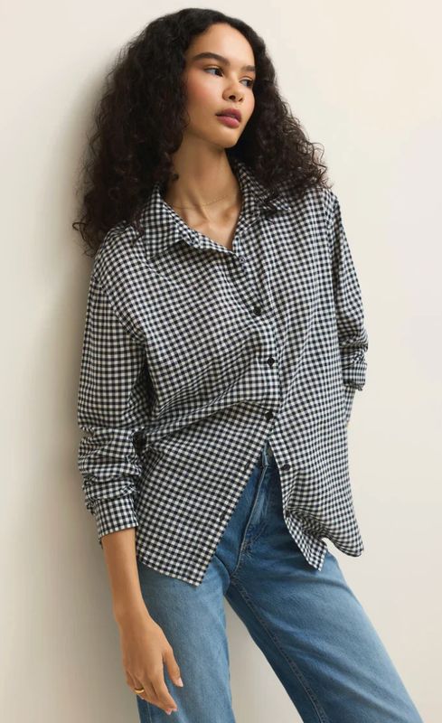 SEAPORT BUTTON UP TOP