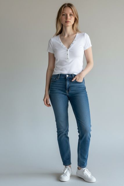 SNAP BUTTON KNIT TOP, Color: WHITE, Size: S