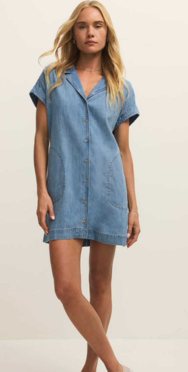 NAPA DENIM DRESS SHORELINE