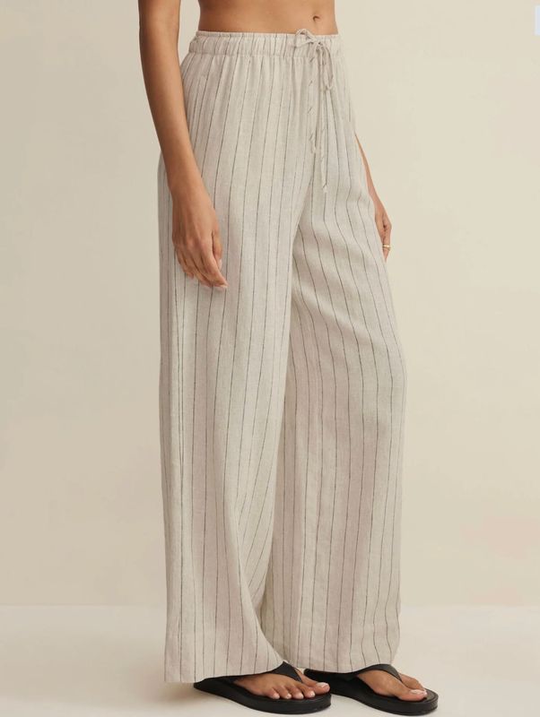 HENRI STRIPE WIDE LEG PANT