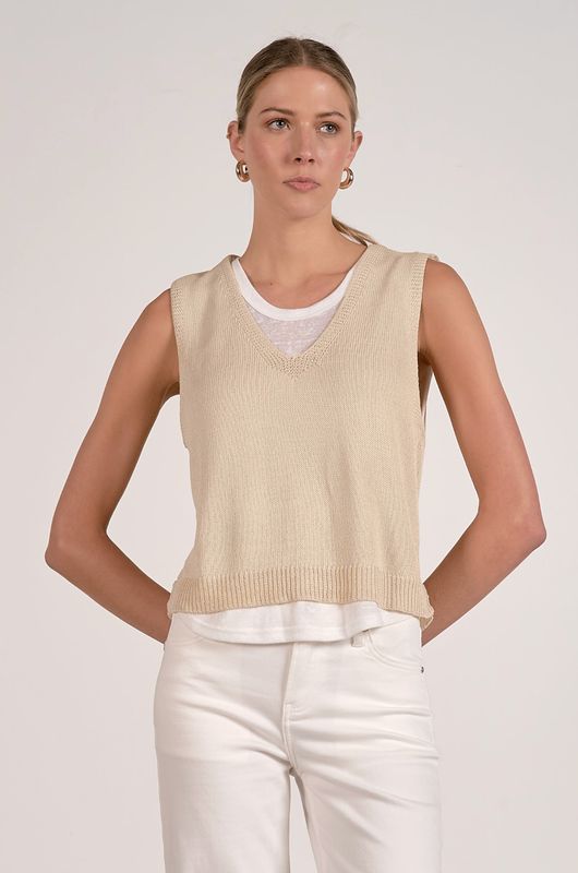 SLY LAYERED SWEATER VEST