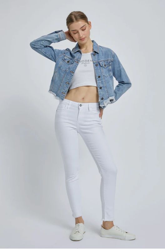 CLASSIC CROPPED FITTED JACKET