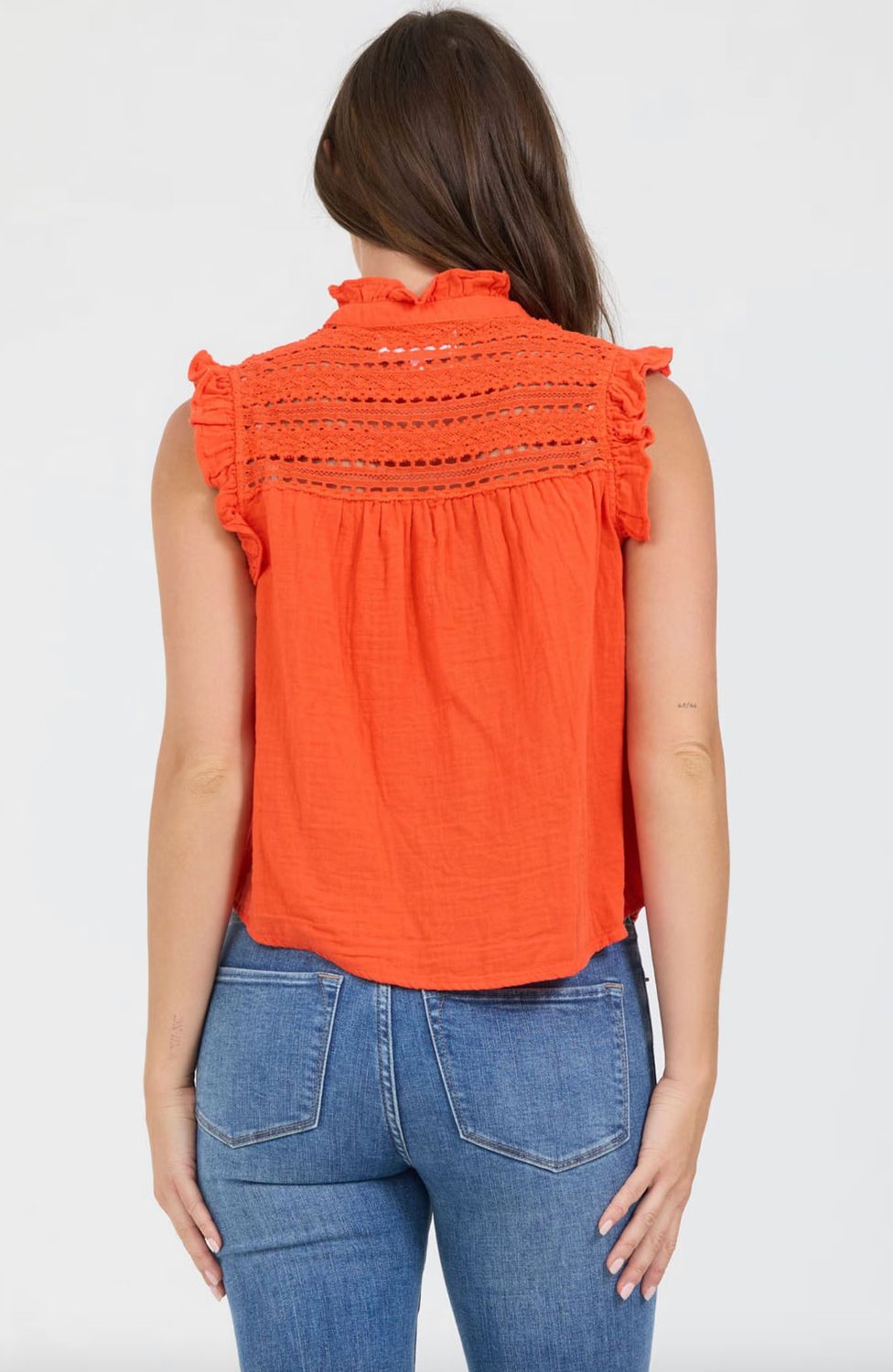 JANECA TOP, Color: GRENADINE, Size: XS