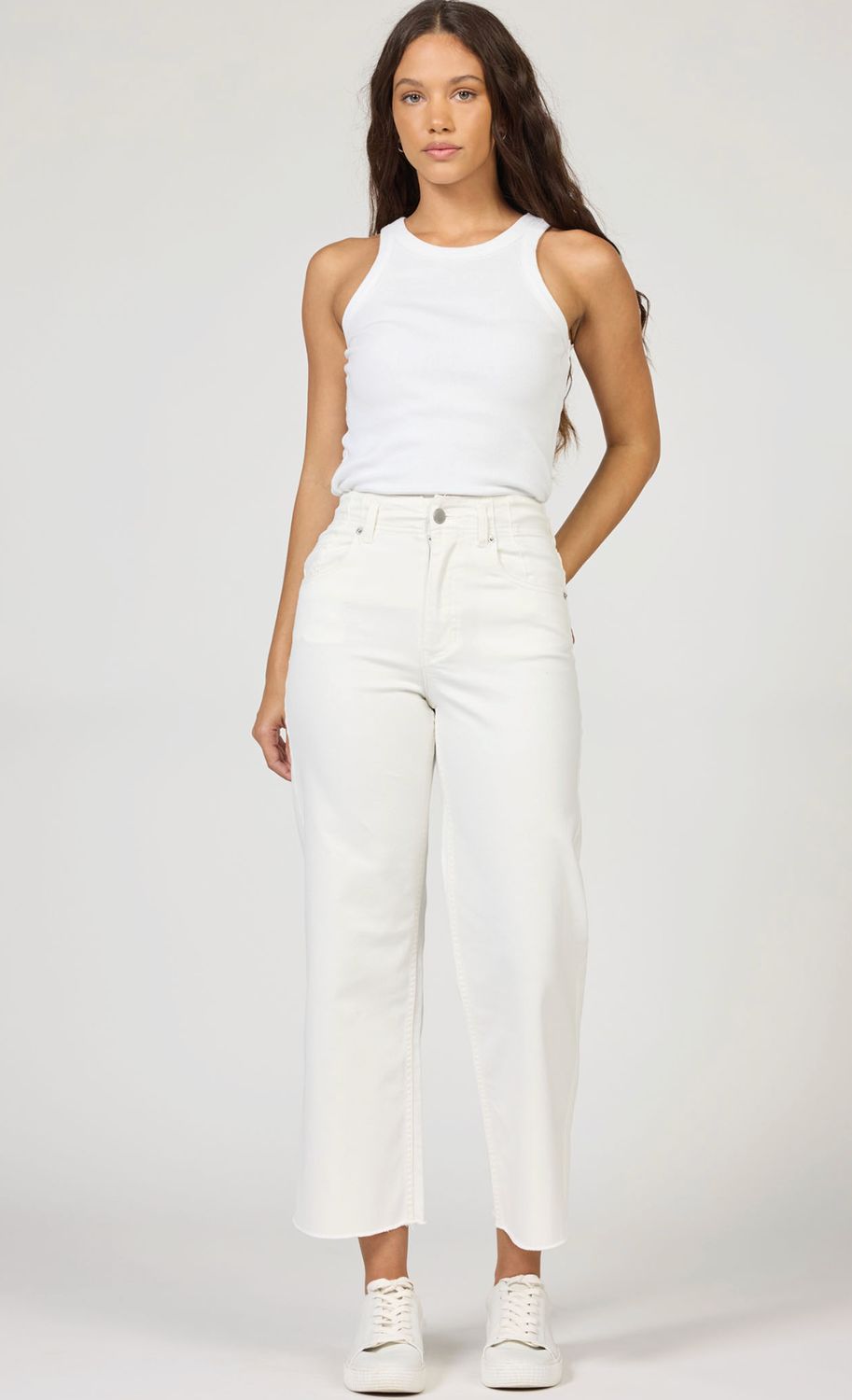 HOLLY HIGH RISE FREY HEM