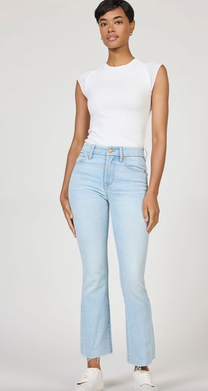 JEANNE MID RISE CLEAN HEM