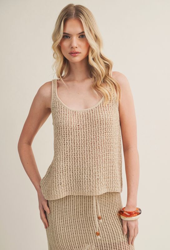 CROCHET SWEATER TOP