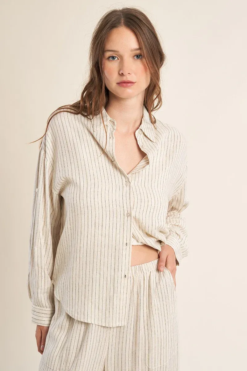 CASUAL, STRIPED SHIRT