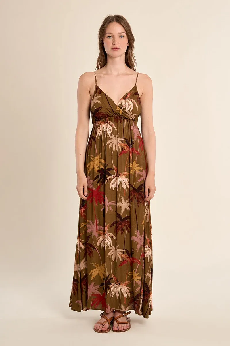 MOANA MAXI DRESS, PRINTED