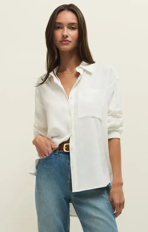ALFIE BUTTON UP