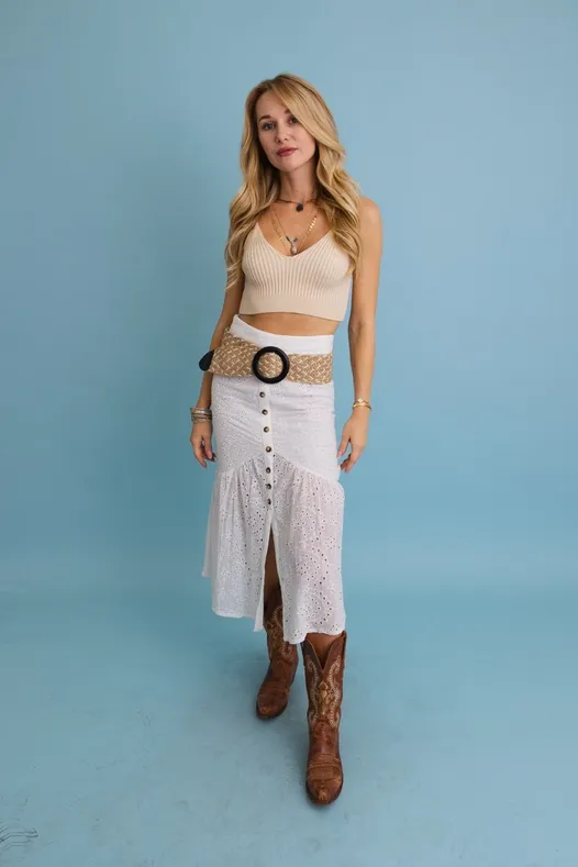 BOHEMIAN WIDE JUTE WAIST BELT