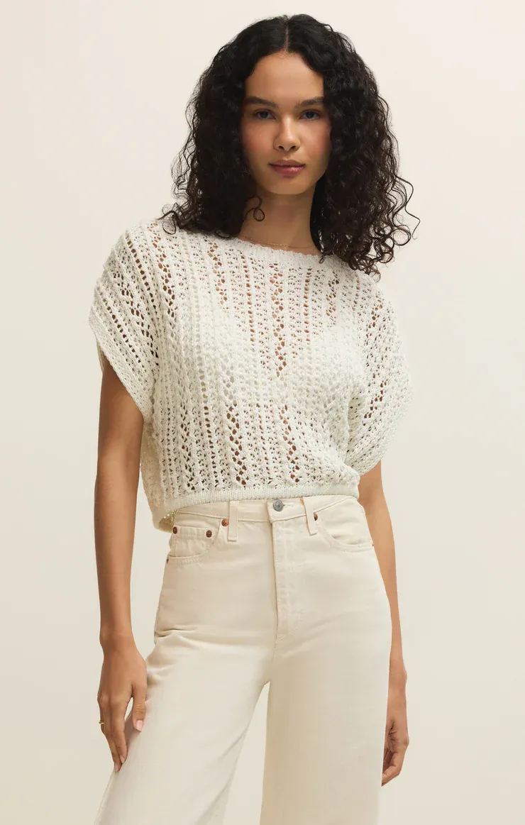 BALLAST CROCHET TOP