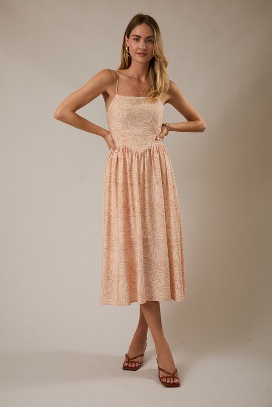 ADJUSTABLE STRAP BACK SMOCKING