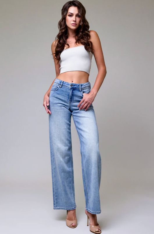 LOGAN CLEAN STRETCH DAD JEAN