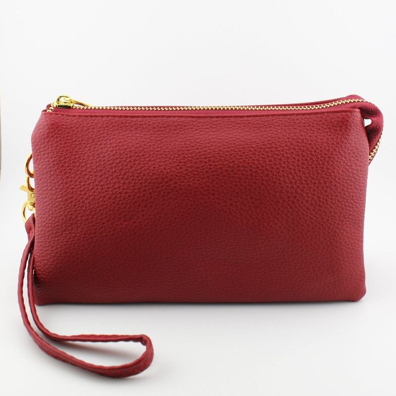 3 COMPARTMENT CROSSBODY BAG