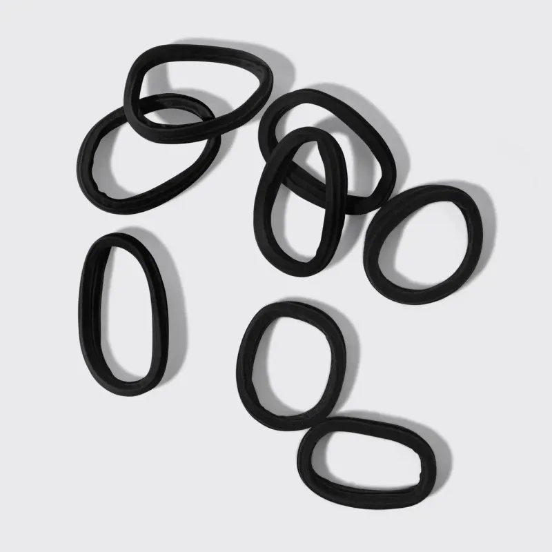 RECYCLED MATERIAL HAIR ELASTICS