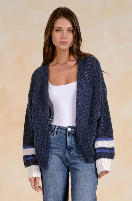 SWEATER CARDI LOOSE KNIT