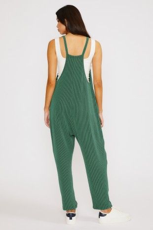WAVE RIBBED JUMPSUIT