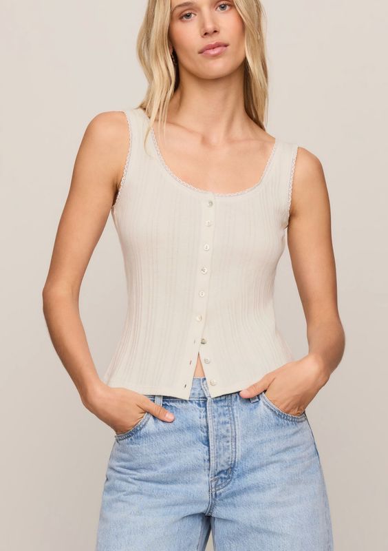 LAINEY POINTELLE TANK