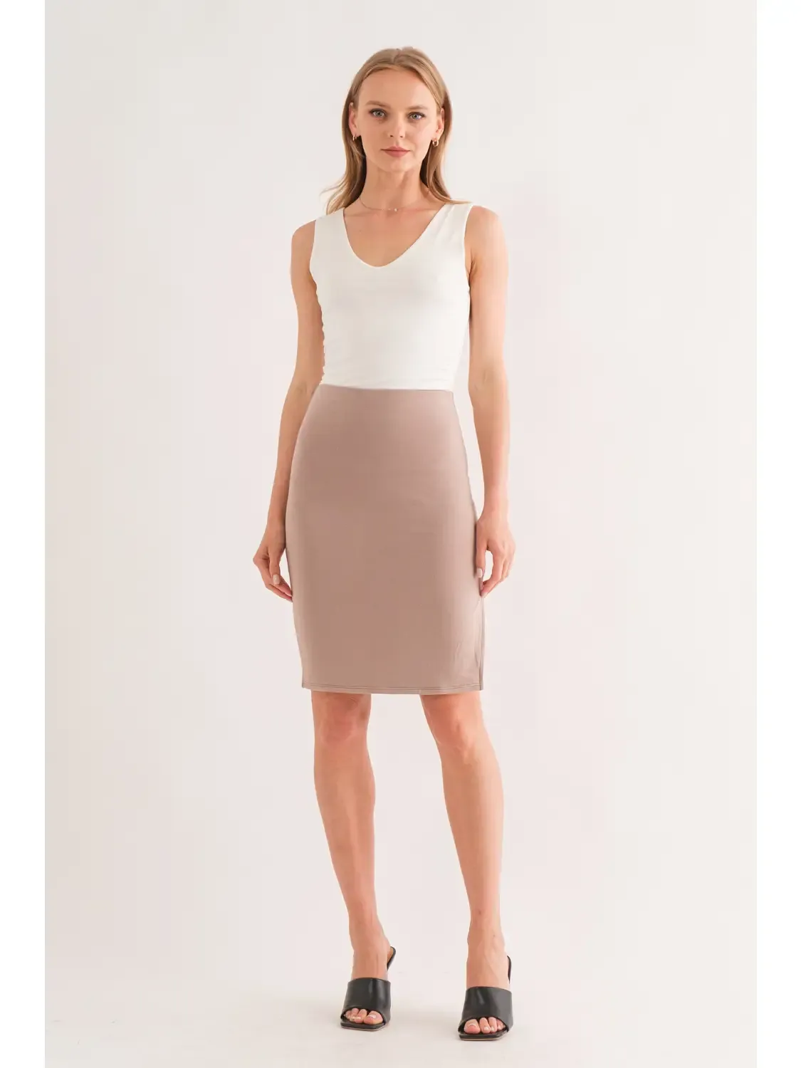 EVERY DAY HIGH WAISTED SKIRT