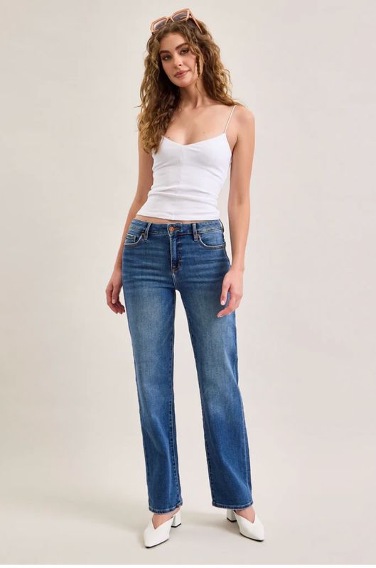 CLEAN STRETCH HIGH RISE STRAIGHT
