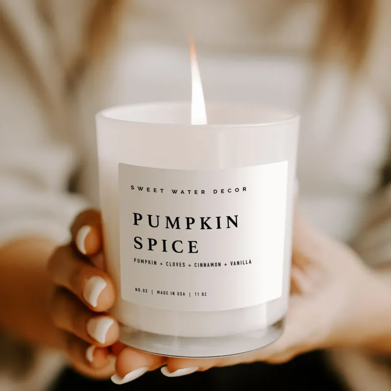 PUMPKIN SPICE SOY CANDLE