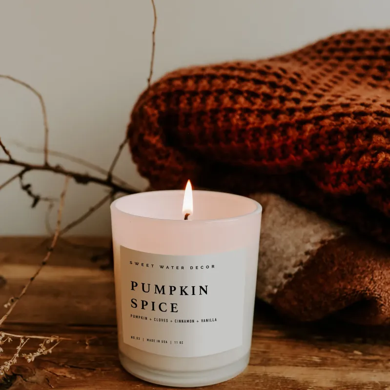 PUMPKIN SPICE SOY CANDLE