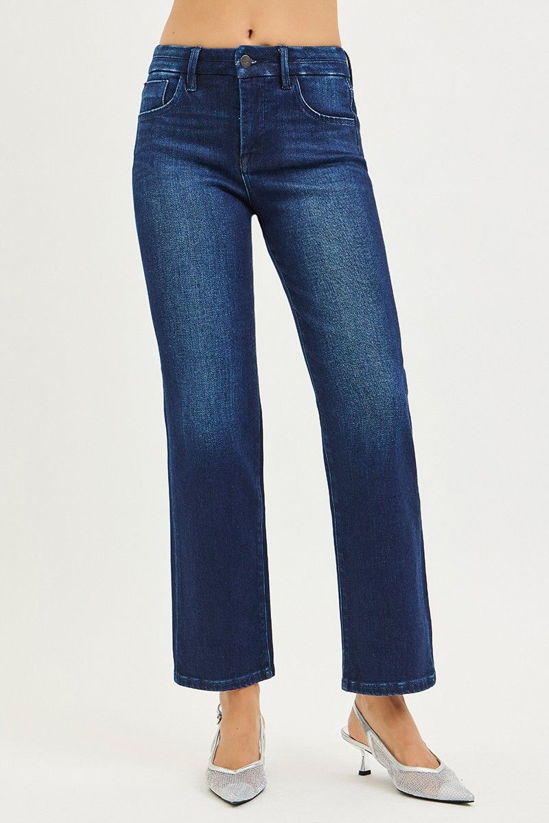 MID RISE ANKLE STRAIGHT