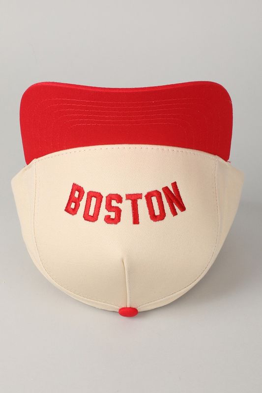BOSTON UPSIDE DOWN  HAT