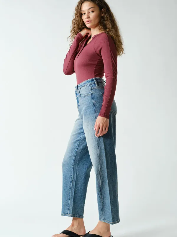 ESSENTIAL MICRO-RIBBED HENLEY
