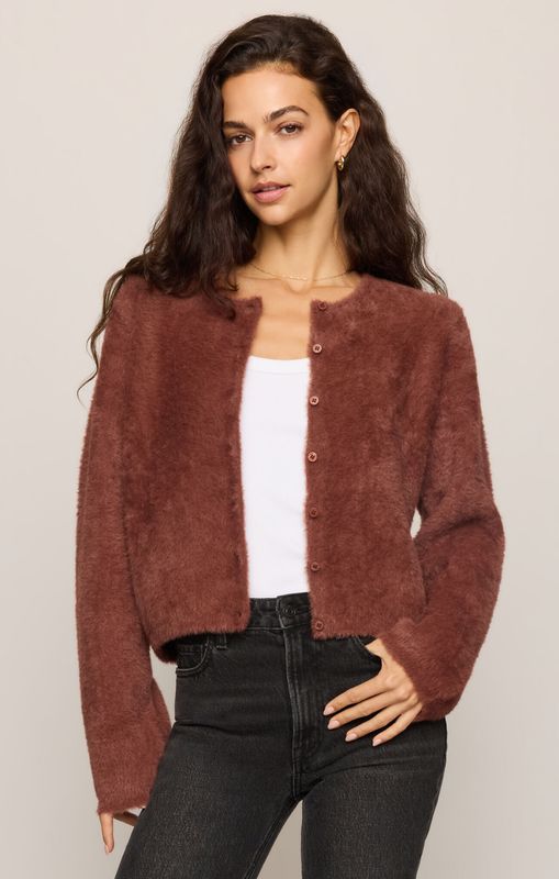 WINTERGLOW FLUFFY CARDI