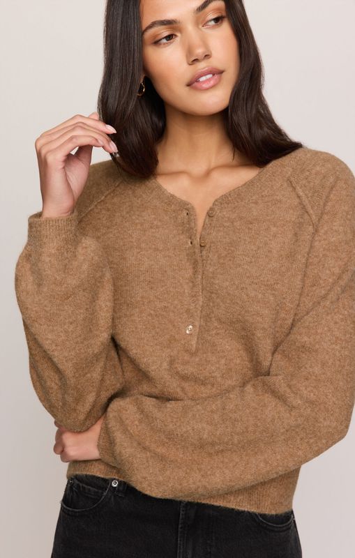 WESTMONT HENLEY SWEATER