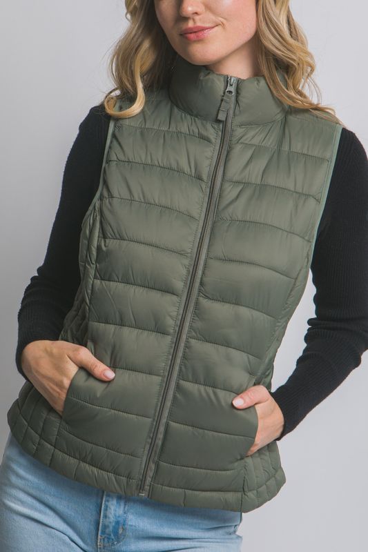 LIGHTWEIGHT DOWN PUFFER VEST